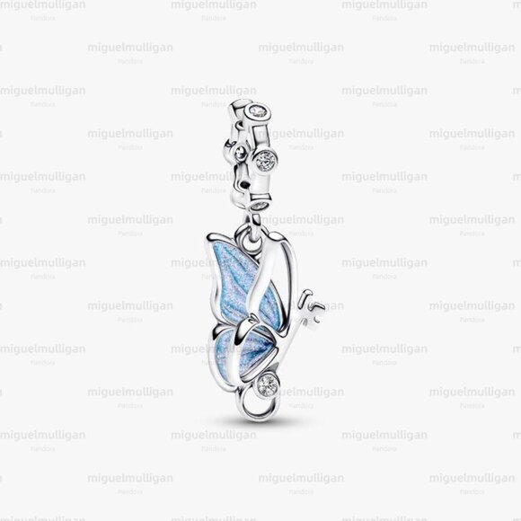 Pandora Winged Dangle Charm - Picture 1 of 6